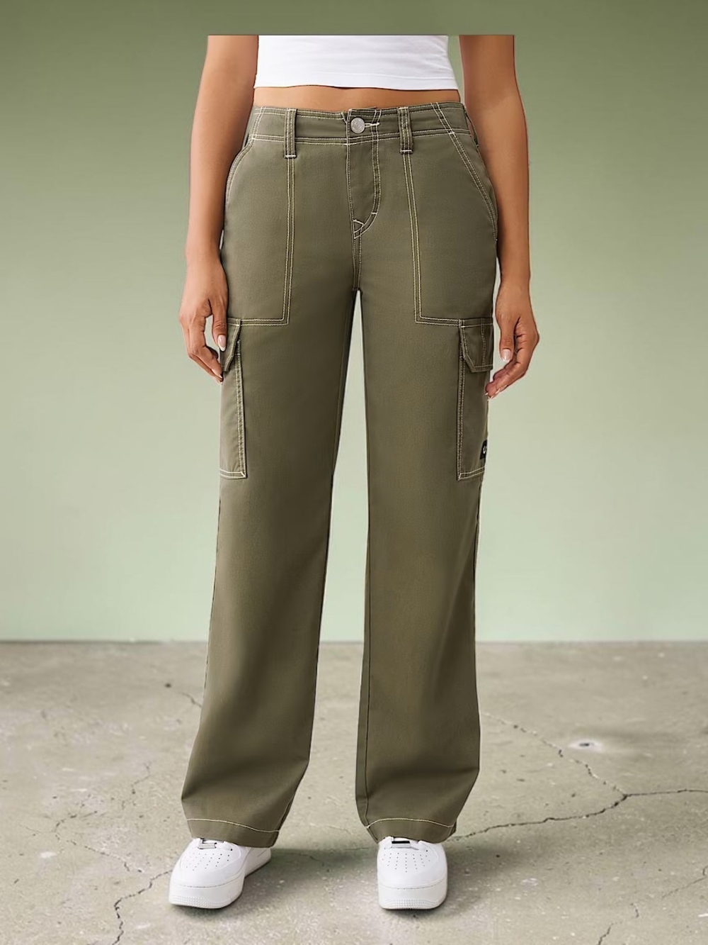 True Religion Warped Horseshoe Cargo Pant